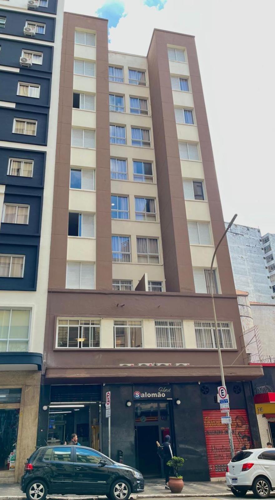 Hotel Salomao - Proximo A 25 De Marco, Bom Retiro, Bras E Rua Santa Efigenia, A 2 Minutos Do Mirante Sampa Sky E Pista De Skate Anhangabau ساو باولو المظهر الخارجي الصورة